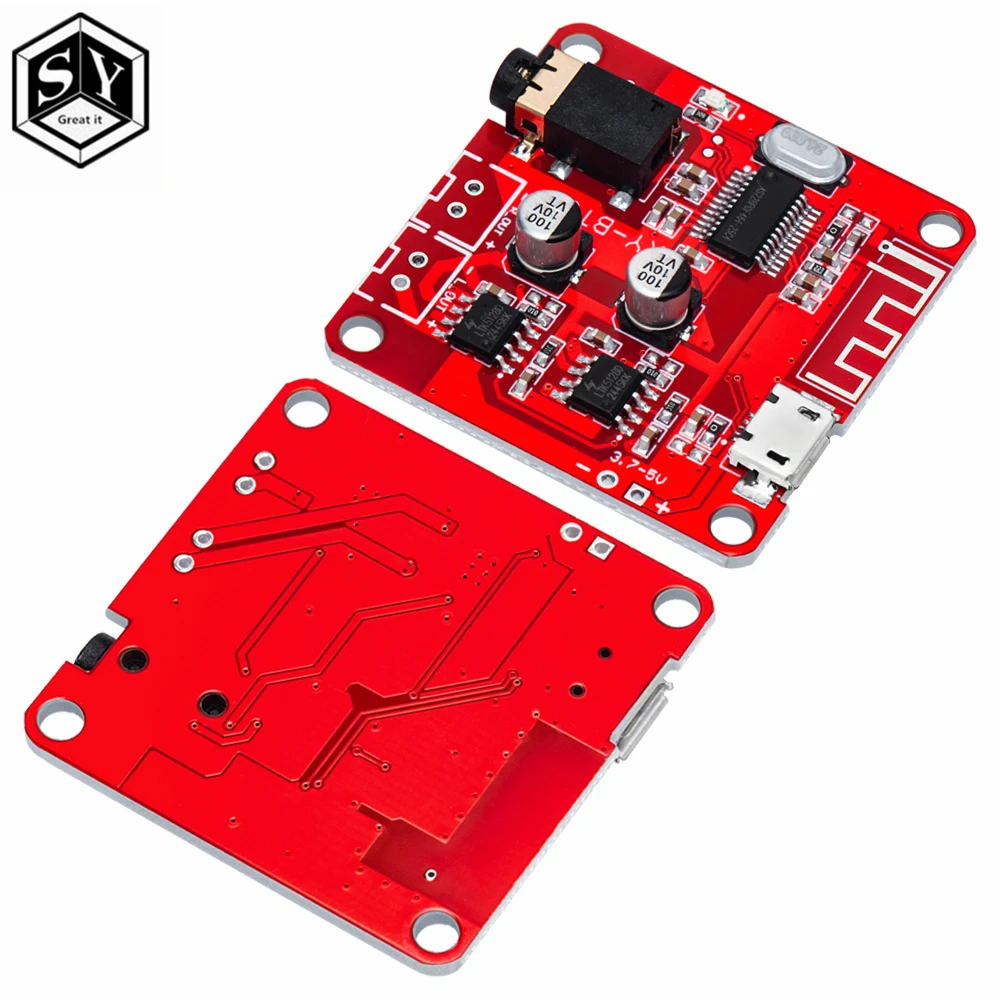 XY-BT5W-DC-3-7-5V-Bluetooth-4-2-Audio-Receiver-5w-5w-Stereo-Power ...