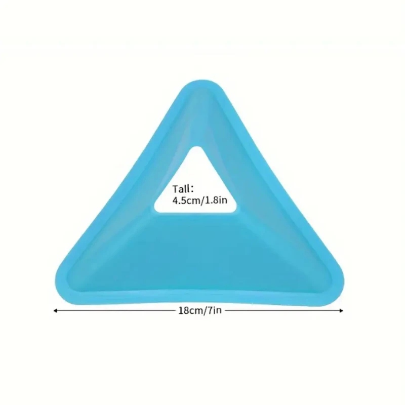 6pcs Triangle Marker Soccer Training Discs Soccer Basketball Practice Equipment Obstacle Markers Training Aids 2
