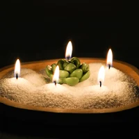 500g-1000g White Sand Wax Ice Flower Wax DIY Scented Candle Making Accessories Snowflake Wax Pearl Candles Sand Painting Tools 6