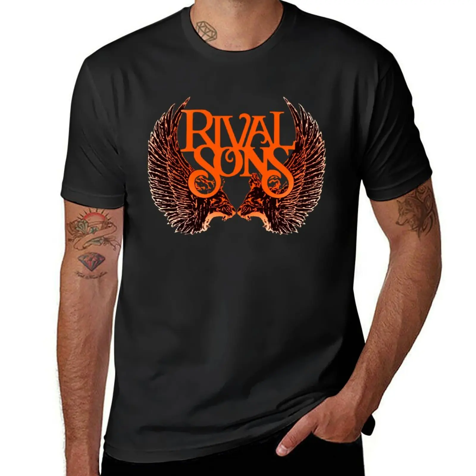 rival sons band rock best logo of legend T-Shirt boys whites heavyweights quick drying blanks t shirts for men