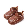 Spring and Autumn Baby Girl Boy Fashion Floral Design Casual Shoes TPR Sole Anti Slip Breathable Baby Shoes First Walker BMB4001 6