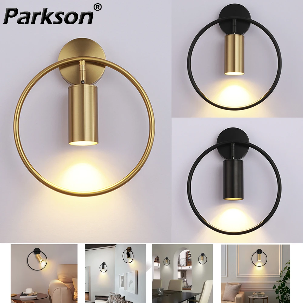 

Modern LED Luxury Wall Lamp E27 AC90-265V Bedroom Bedside Sconce Wall Light Fixtures For Home Decor Living Room Indoor Lighting