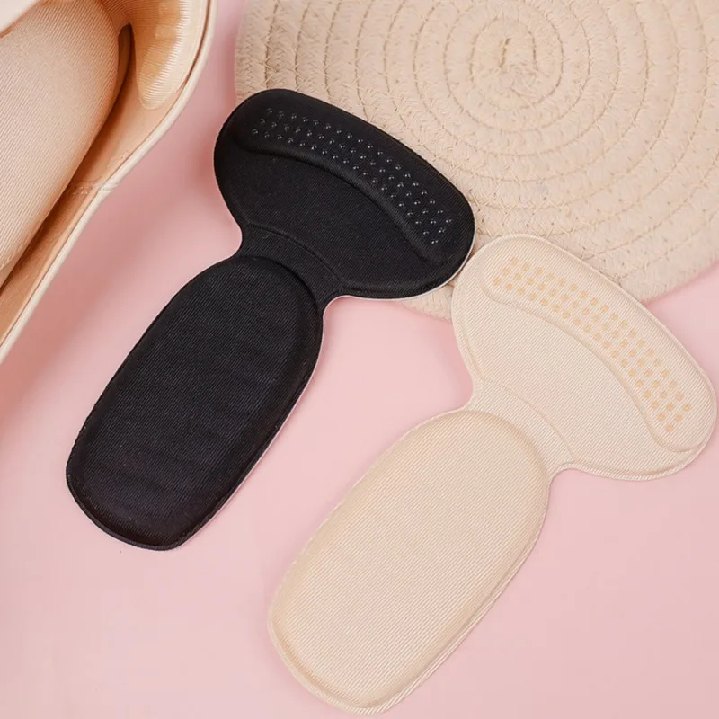 Strong Self-adhesive Heel Stickers High-heeled Shoes Sneakers Prevent Feet Blister Heel Pad Transparent Silicone Shoe Inserts