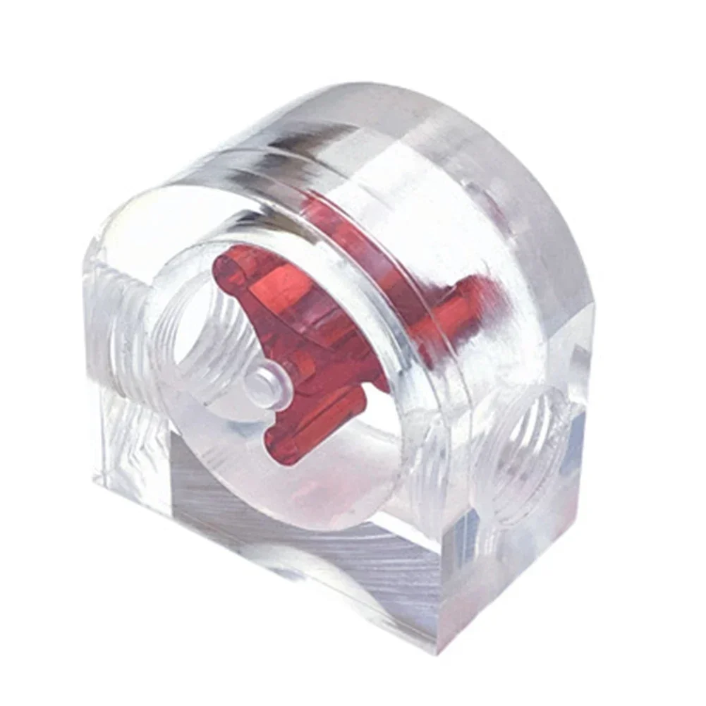 Water Cooled Flowing Meter Indicator G1/4 Threaded Indicator 2-way 3-way Acrylic Transparent Flowing Meter Tool Accessories flow meter water flow meter turbine flow meter digital turbine flow meter