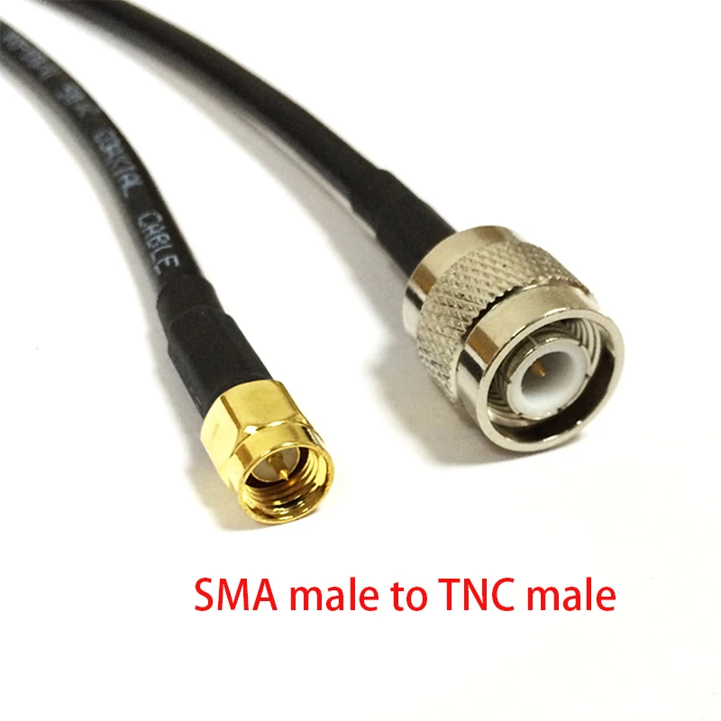 

1PC RF/RP SMA to TNC Male Plug Female Jack Pigtail Cable Adapter RG58 30cm/50cm/100cm/200cm for WIFI Wireless Modem