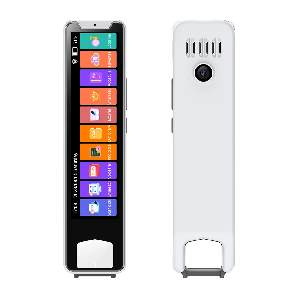 Language Scanner Pen Smart Pen Language Translator Electronic Dictionary English Learning Scanning Built in Battery MD32