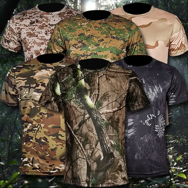 Men Quick Dry Hunting Shirt Removable Combat Tactical Shirts Waterproof  Hiking Military Shirt Breathable Fishing Hunting Shirts - AliExpress