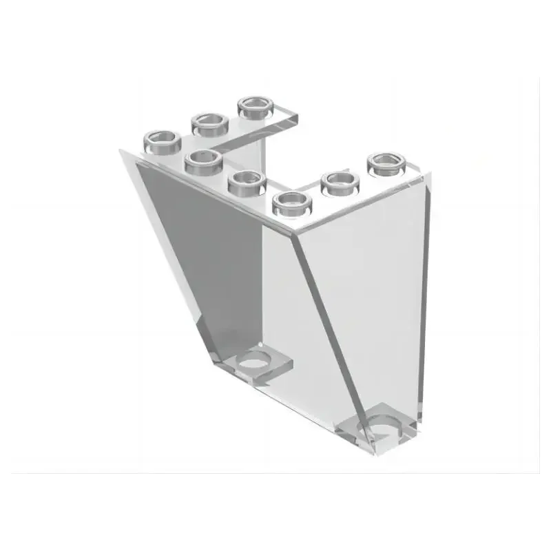 [9개]【50g】 72475 4872 역방향 3x4x4 앞유리, 어린이 DIY STEM 빌딩 블록 장난감, MOC 제작자들을 위한 선물