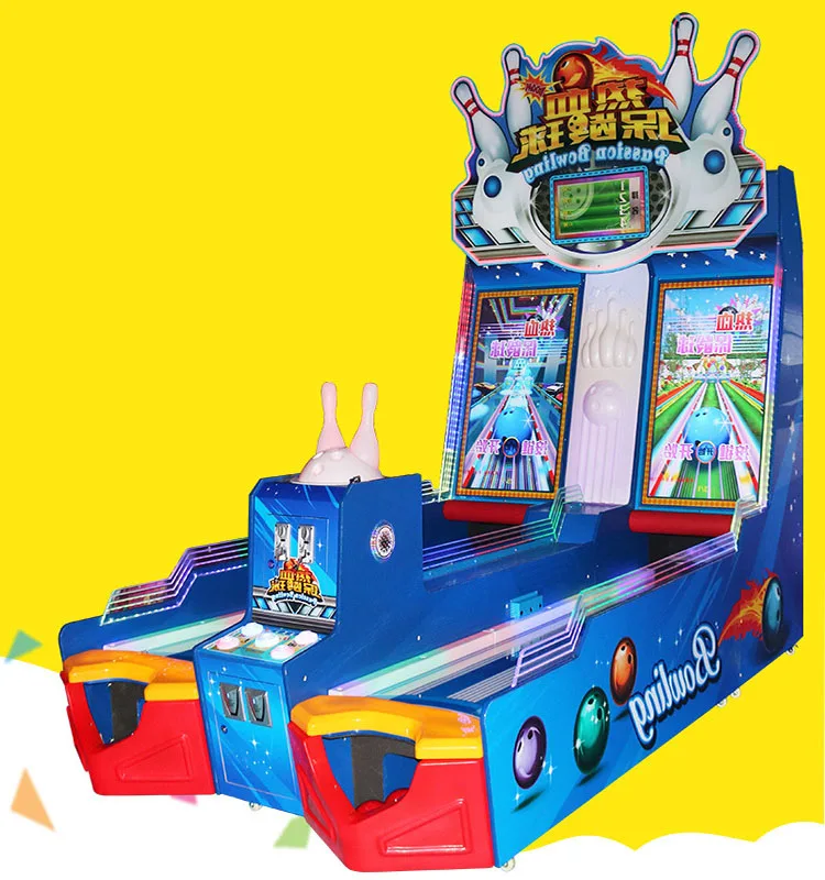 Macchina da Bowling Arcade Commerciale, Attrezzatura Sportiva per Centri di Divertimento e Parchi - immagine 2