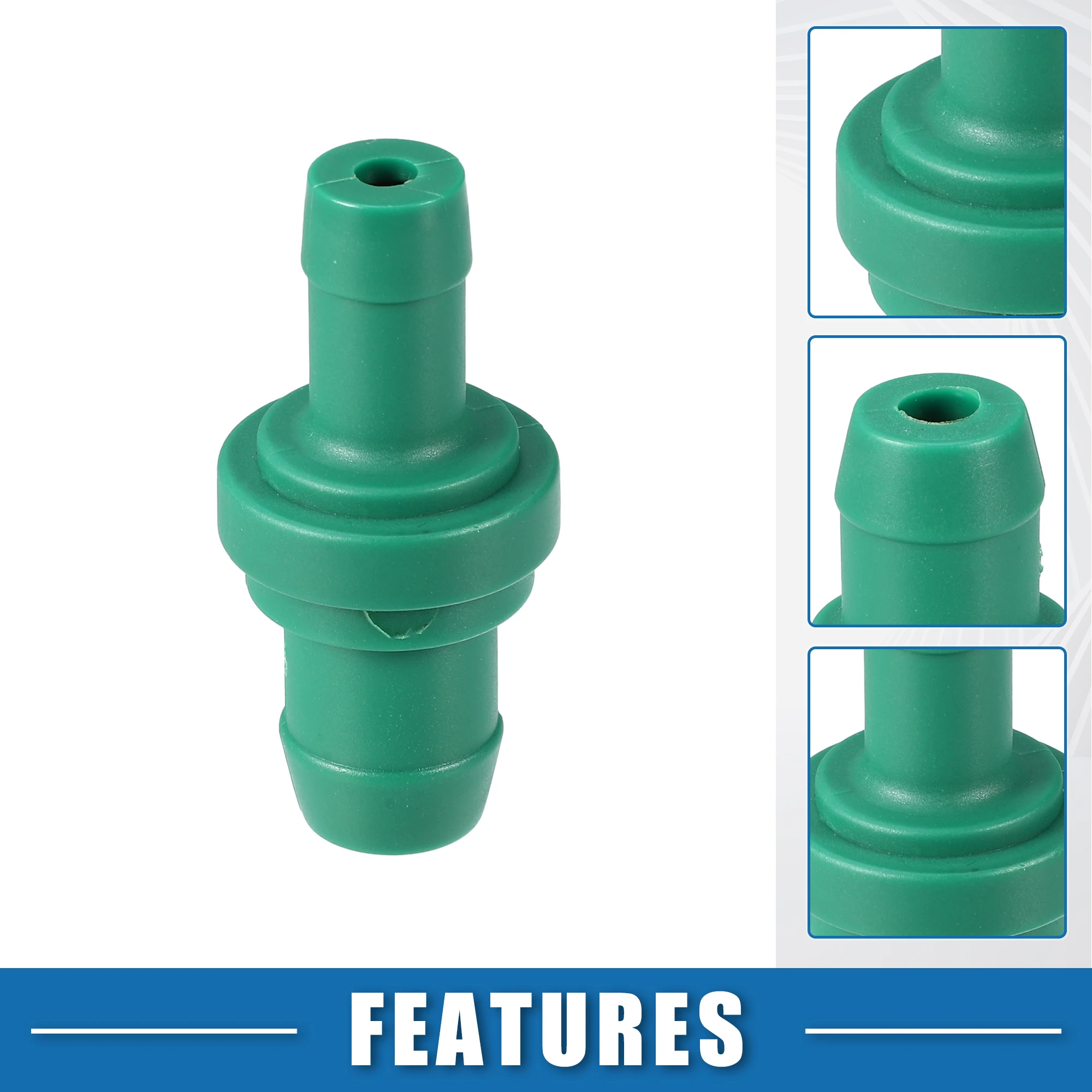 X Autohaux PCV Valve Grommet Exhaust Positive Crankcase Ventilation Fittings No.1220423011 Toyota Yaris Echo Green pcv valve grommet