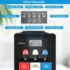 Dispenser with Ice Maker, 3 in 1 Water Dispense with Built-in Ice Maker, Water Cooler Dispenser for 3-5 Gallon Bottle with a Sco 2