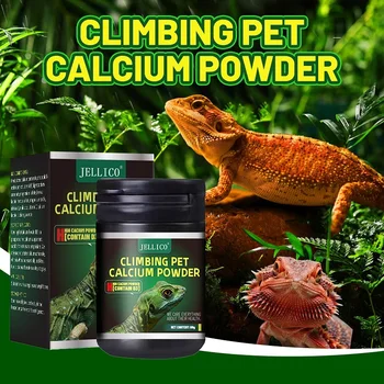 Give your reptiles and amphibians the strength of legends with this Vitamin D3 + Calcium powder — perfect for turtles, frogs, lizards, and chameleons who need a daily dose of sunshine without the sunburn. 1