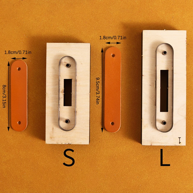가죽 공예 템플릿 커터 데이터 라인, USB 케이블 이어폰 와이어 오거나이저 보관 버클 시계 벨트 다이 커터 나이프 몰드, 1 개