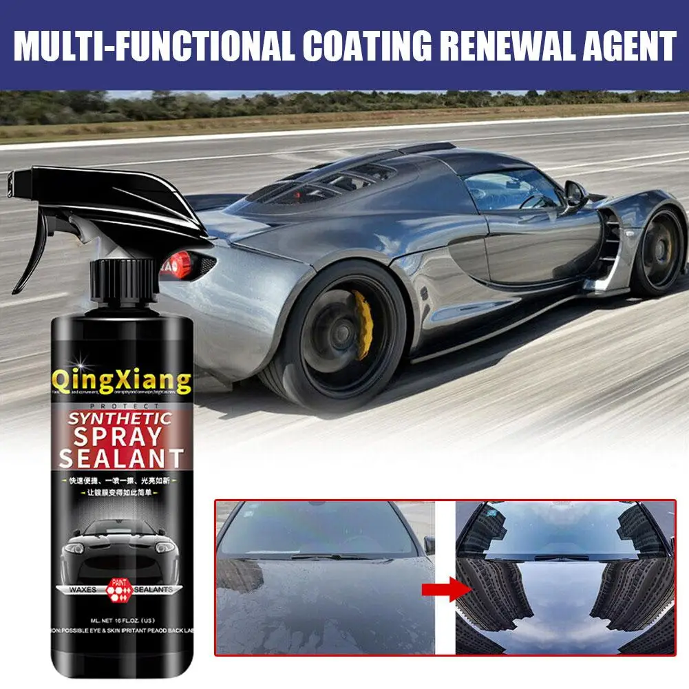 

500g Spray Wax For Car Detailing Professional-Grade Coating Protective Sealant Car Detailing Coating Agent Top Coat Polish L9M0