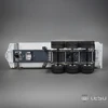 LESU 1/14 Tamiya Hydraulic Lifting Three-Axle U-Bucket Metal Semi-Trailer Dump Trailer 5