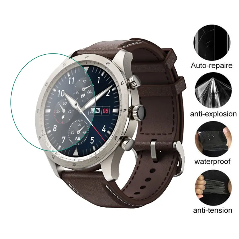 

Мягкая прозрачная защитная пленка из ТПУ для смарт-часов Amazfit Zepp Z, 5 шт.