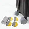 4 Pcs Luggage Wheel Cover Multi Purpose Knit Wheel Cover Can Be Used for Luggage Wheels Round Door Handles Office Chair Wheels 2