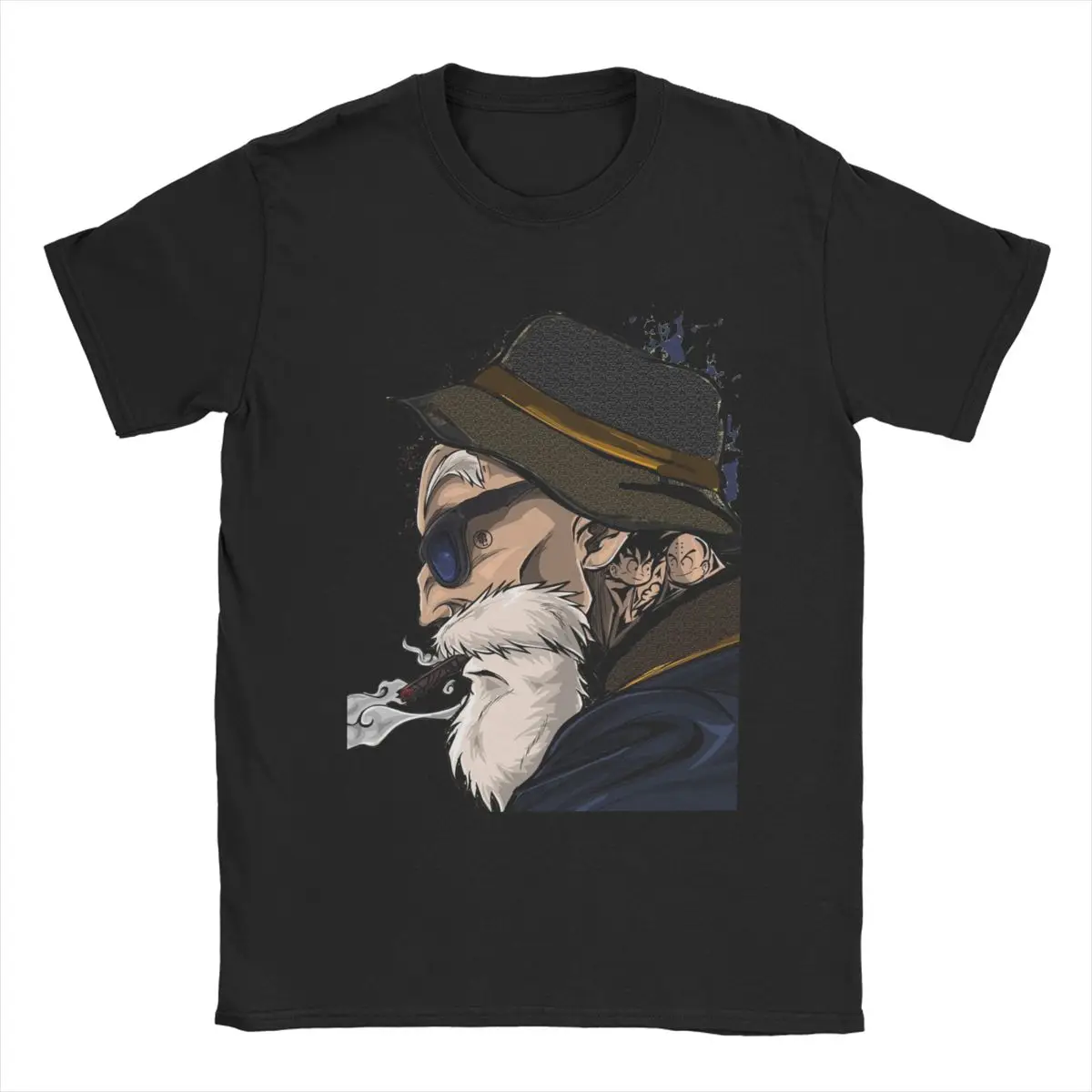 2026 Neues Dragon Ball Master Roshi Muten Kame Sennin Print T-Shirt Kurzarm-T-Shirt Herren- und Damen-T-Shirt Herren-Oberteil – Detail 7