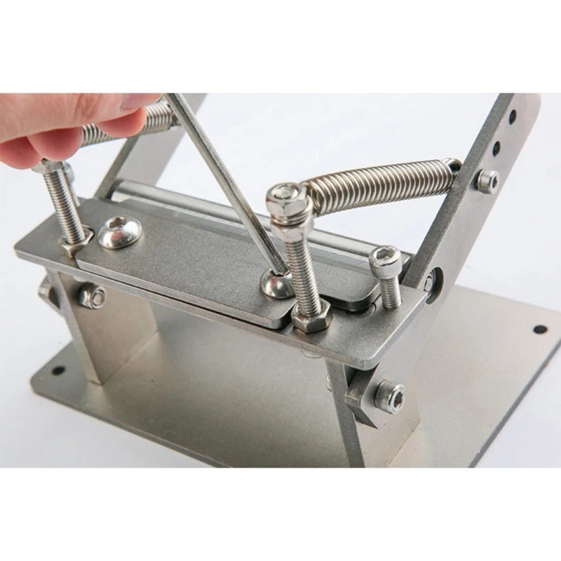 Leather Paring Machine Hand-held Leather Skiver Splitter Manual Skiving Thinning Peeling Tool for