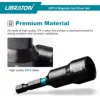 Libraton Magnetic Nut Driver, 20PCS Impact Drill Driver Bit Set 1/4" Metric 5-13mm & SAE Nut Driver 3/16''-1/2'' 4
