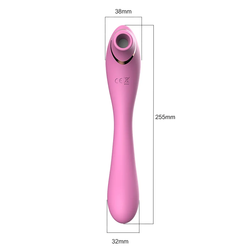 Clitoral Sucking Vibrator And G-spot Stimulator Bendable Massager_voghion.com