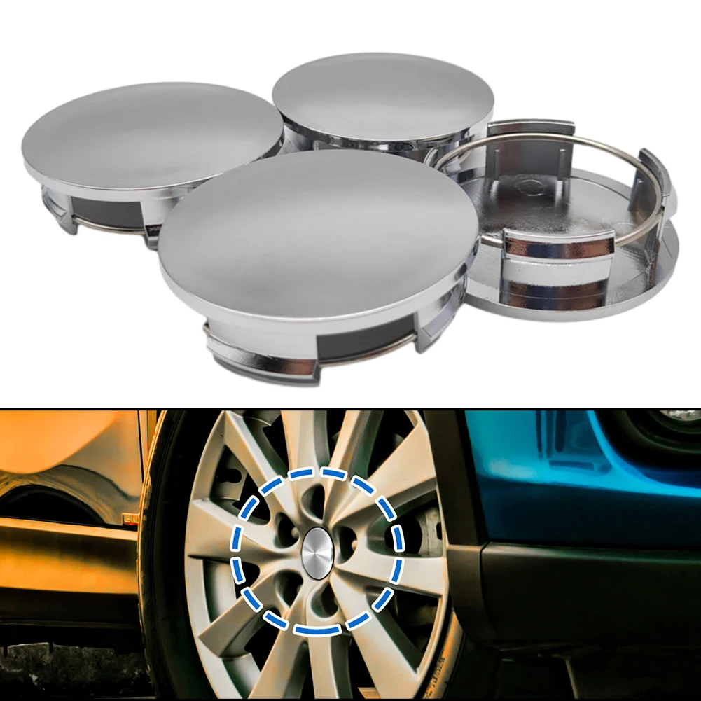 

Center Hub Cap Wheel Hubs Cap Car 4pcs ABS Plastic Auto Parts Auto Repair Car Decoration Hub Cap Maintenance None