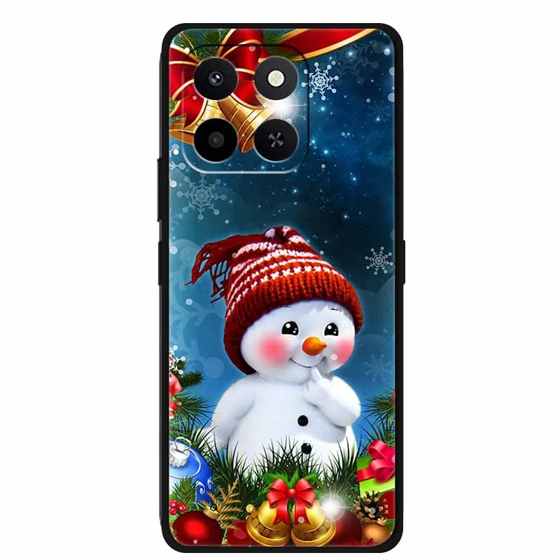 Festive Soft TPU Silicone Christmas Phone Case – Lovely Design