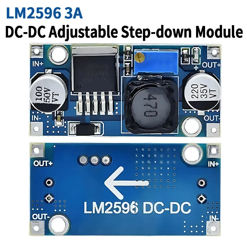 DC to DC Buck Converter 1/5/10PCS LM2596 DC to DC Buck Converter 3.0-40V to 1.5-35V Power Supply Step Down Module