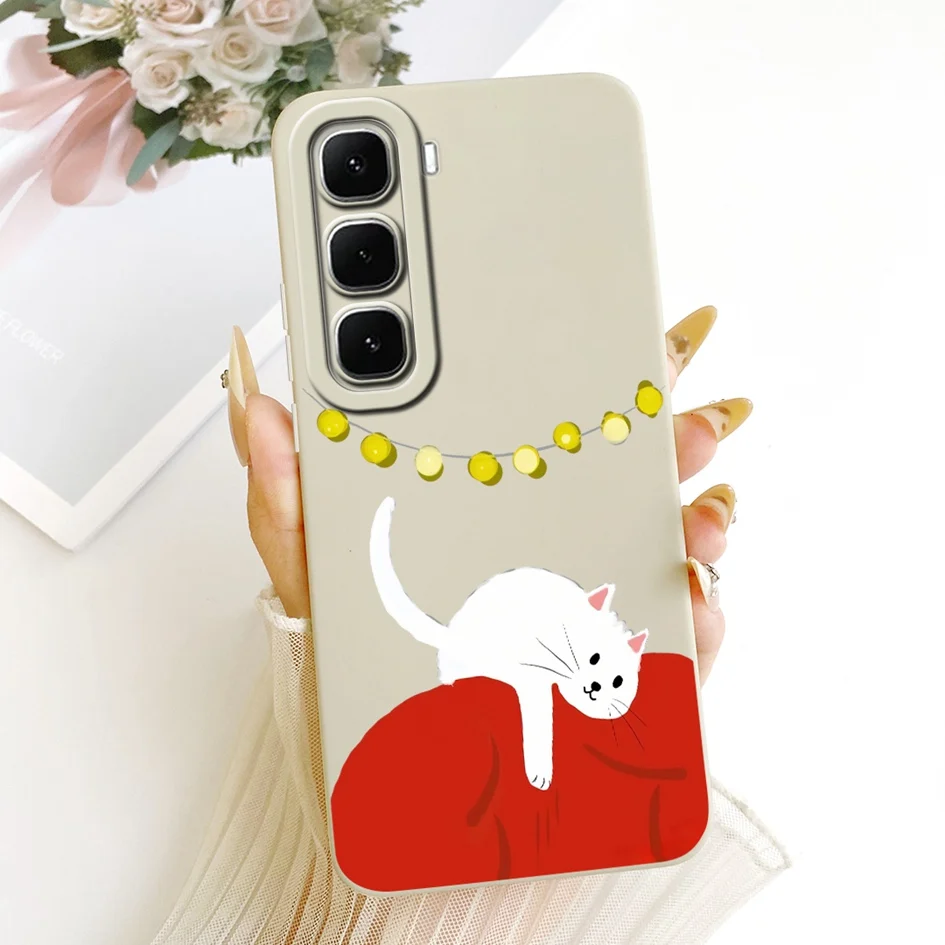 Cute Cartoon Candy Color Anti-Slip Silicone Phone Case with Lens Protection