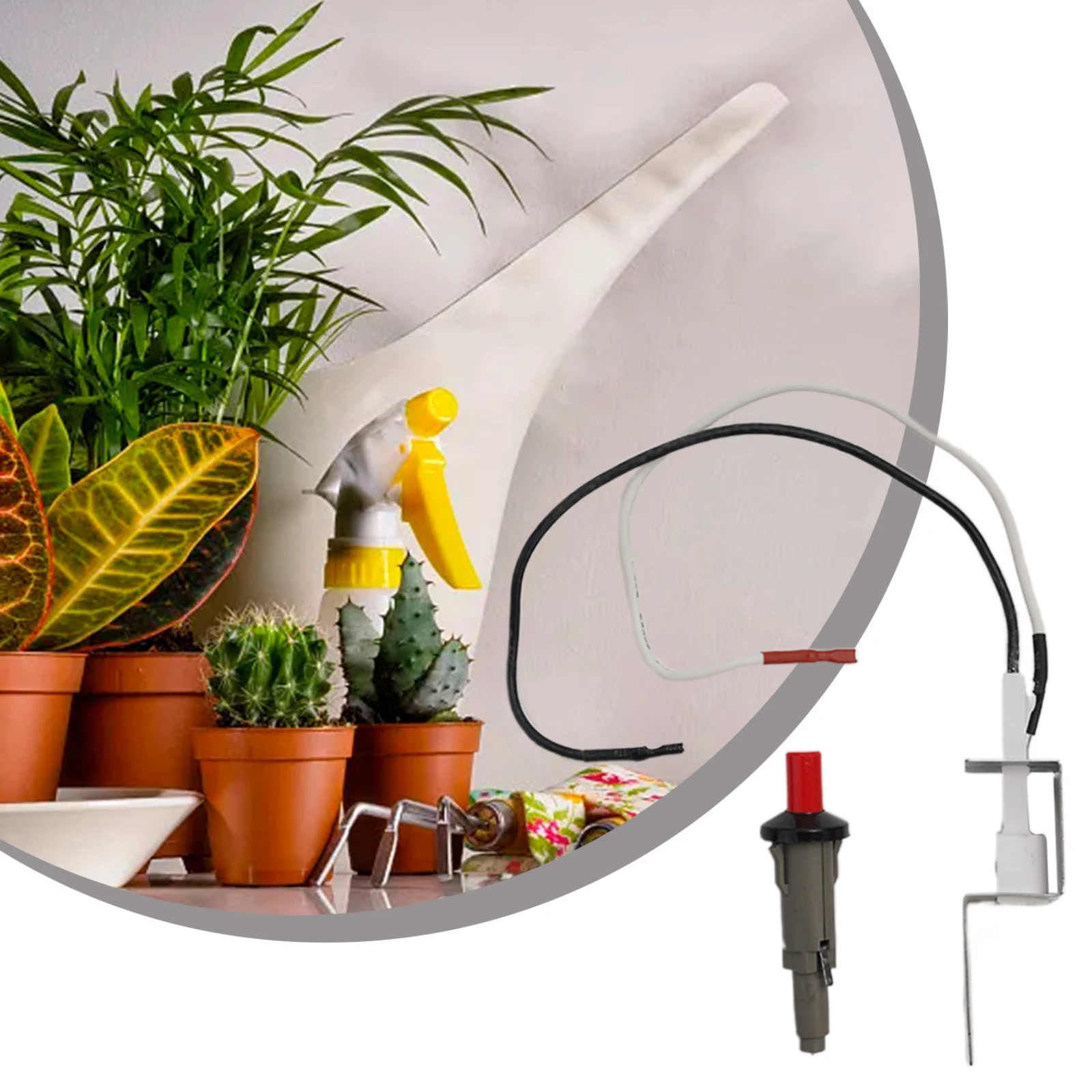 

Надежный практичный электронный воспламенитель, совместимый с 516001 30 см 396002 (2008) для Weber Q200 для Weber Q120