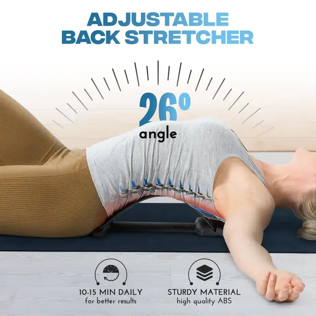 Lumbar Stretching Spine Massager 5