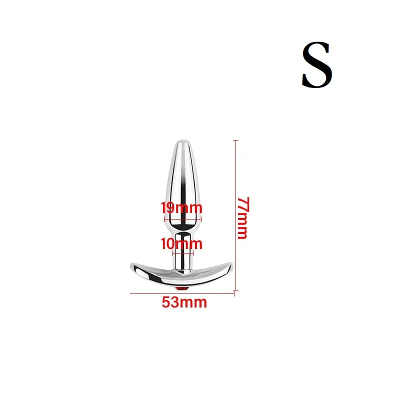 Metall Anal Perlen Butt Plug Set Kleine Große Tragbare Ass Analplug Schmuck Dilatator Dildo Prostata-massagegerät Sex Zu_voghion.com