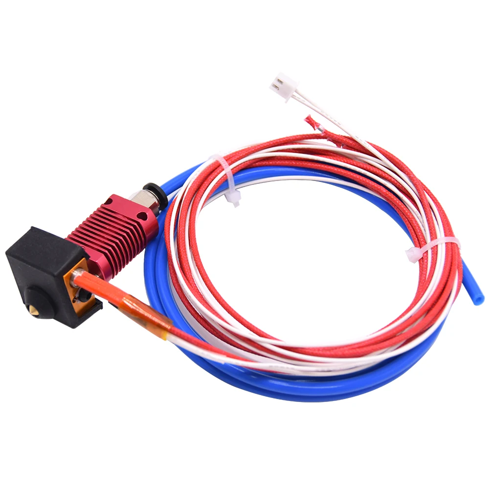 Extruder Hotend Kit with Heating Block, Nozzle, Heater, and Thermistor
