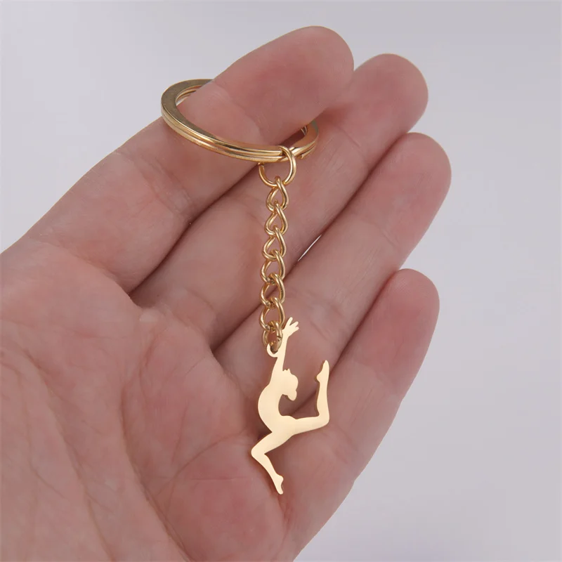 Synchronisierte Gymnastik-Schlüsselanhänger für Damen, Schlüsselanhänger für Autoschlüssel, Schultasche, Anhänger, Paar, Schlüsselanhänger, Schmuck, 2023, Trend – Detail 30
