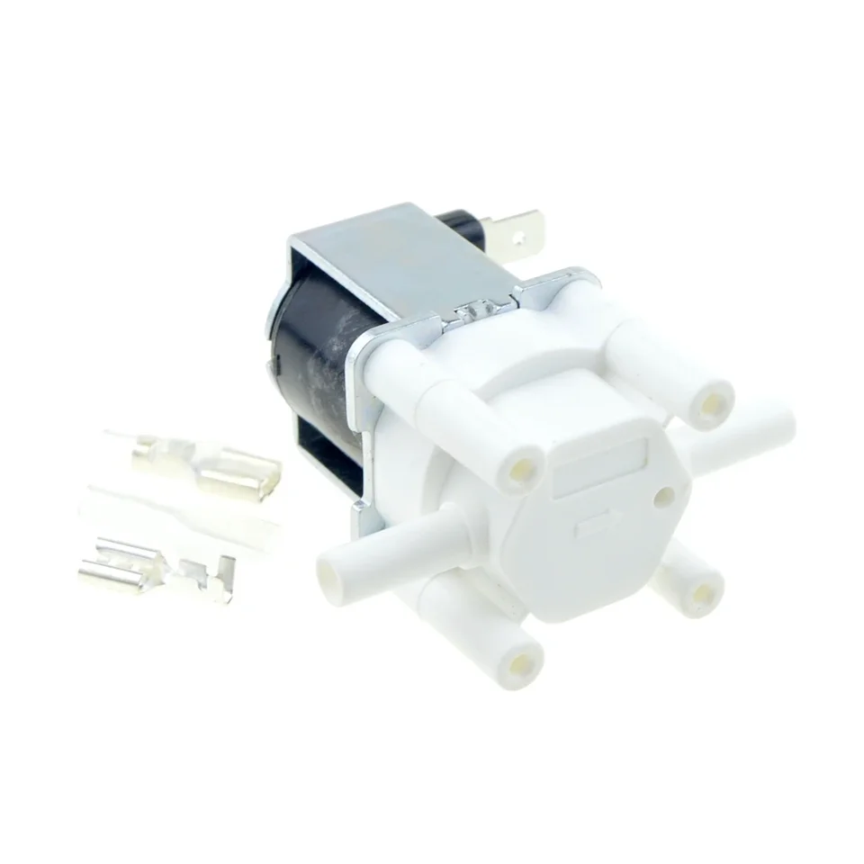 Elettrovalvola 230V Con Attacco Rapido 1/4 Per Osmosi Inversa RO | Valvola Solenoide Per Acqua E Aria Con Cavi Integrati - 3