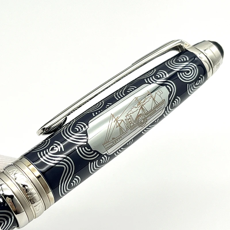 Luxury MB Metal 163 Rollerball Ballpoint Pen Limited Edition Series 80 Days Around The World With Serial Number contemporary houses 100 homes around the world