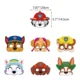 12Pcs Paw Patrol Birthday Party Masks Toy Puppy Patrol Kids Costume ...