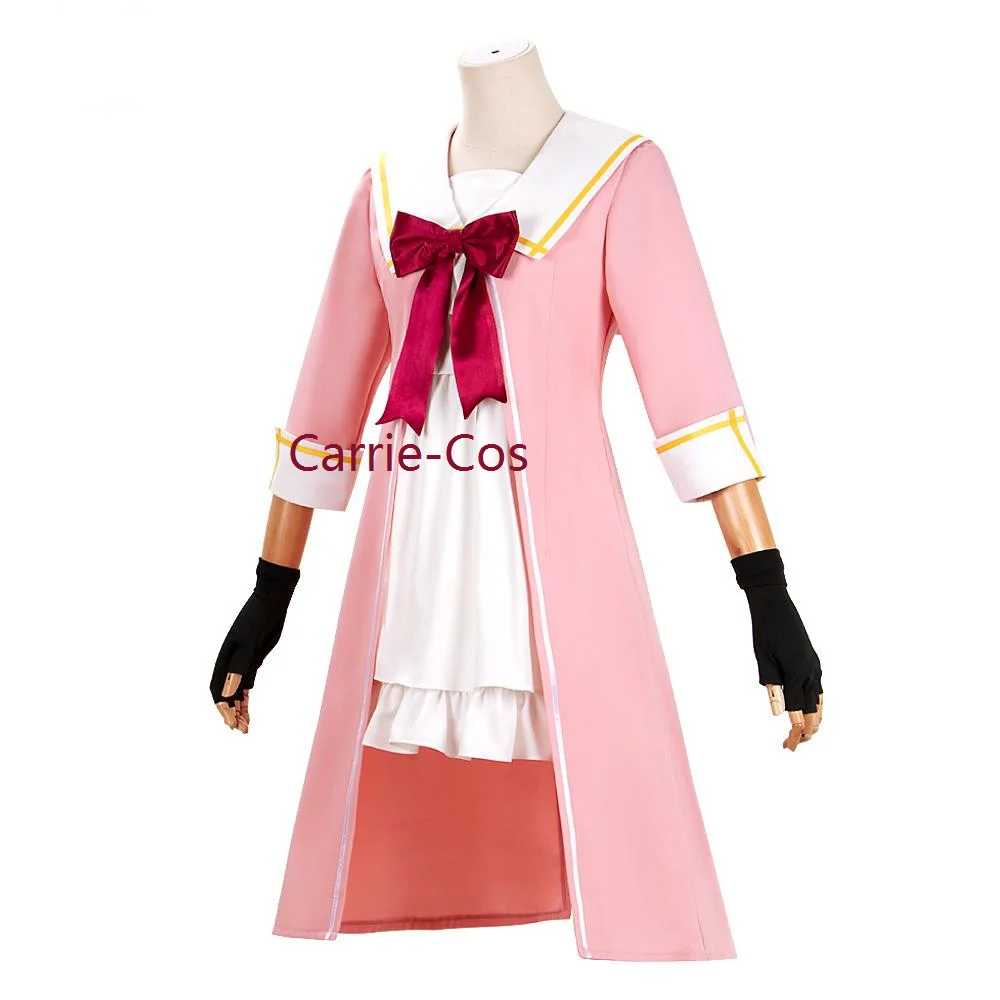 Carrie-Cos New Tachibana Hinata Cosplay Anime Fantasy Bishoujo Juniku Ojisan  to Costume Outfits Halloween Carnival