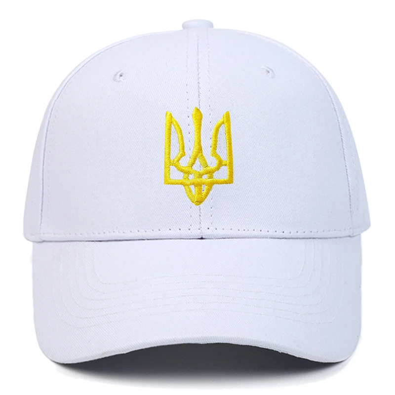 Hot Ukrainian Symbol Badge Baseball Caps Cotton Unisex Casual Dad Cap Outdoor Snapback Cap Trucker Caps Sun Hat For Women Men 2