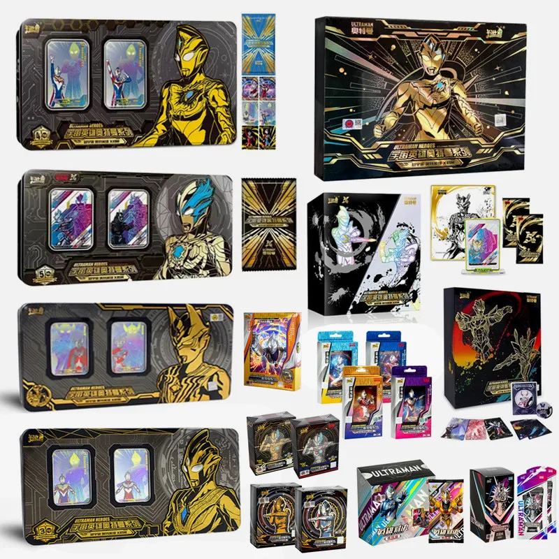 Kawou Genuine Ultraman Cards Miracle Version O Signature Gold Cards Purple Gp Full Star Cards Collezione Anime Giocattoli Per Bambini