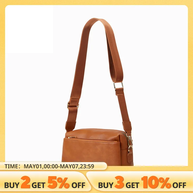 여성용 캐주얼 숄더백, 단색 PU 가죽 와이드 백 스트랩, 크로스 바디 백, 2023 클래식 지갑 가방