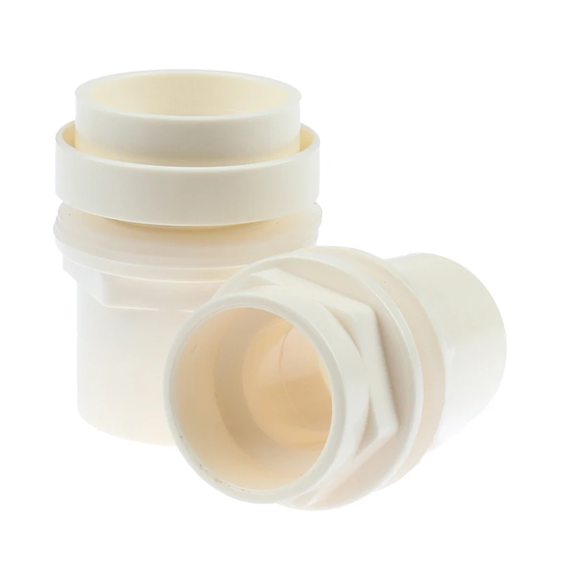 1Pc I.D.20-50mm 커넥터 탱크 PVC 수돗물 분배기 플라스틱 퀵 밸브 커넥터 정원 농장 관개용 수도관 피팅