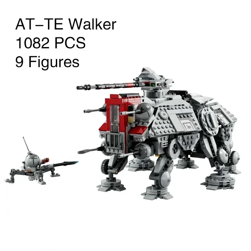 

New Hot All Terrain Tactical Actuator At-te Compatible With 75337 Model Building Kit Self-locking Bricks Birthday Christmas Gift