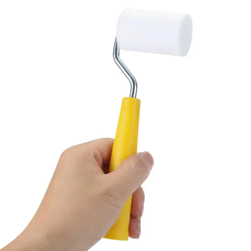 6Pcs 고밀도 폼 페인트 롤러 페인트 트레이 라이너 2 인치 소형 페인트 롤러 키트 벽화 도구용