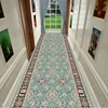 Luxury Design Long Carpet Runner for Corridor Hallway Decor Non-slip Strip Carpets HOTEL Living Room Doorway Washable Doormat 5
