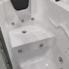 Acrylic water massage bathtub for old people and disable people 5
