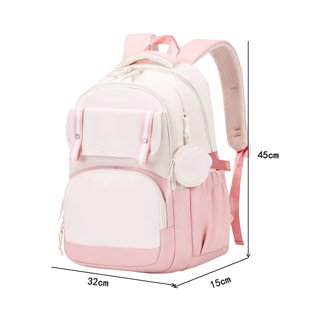 Fashion Trendy Black School Bags for Boys Girls KPop Demon Hunters School Bag Backpack Back Pack Kindergarten Zipper Bookbag - 6