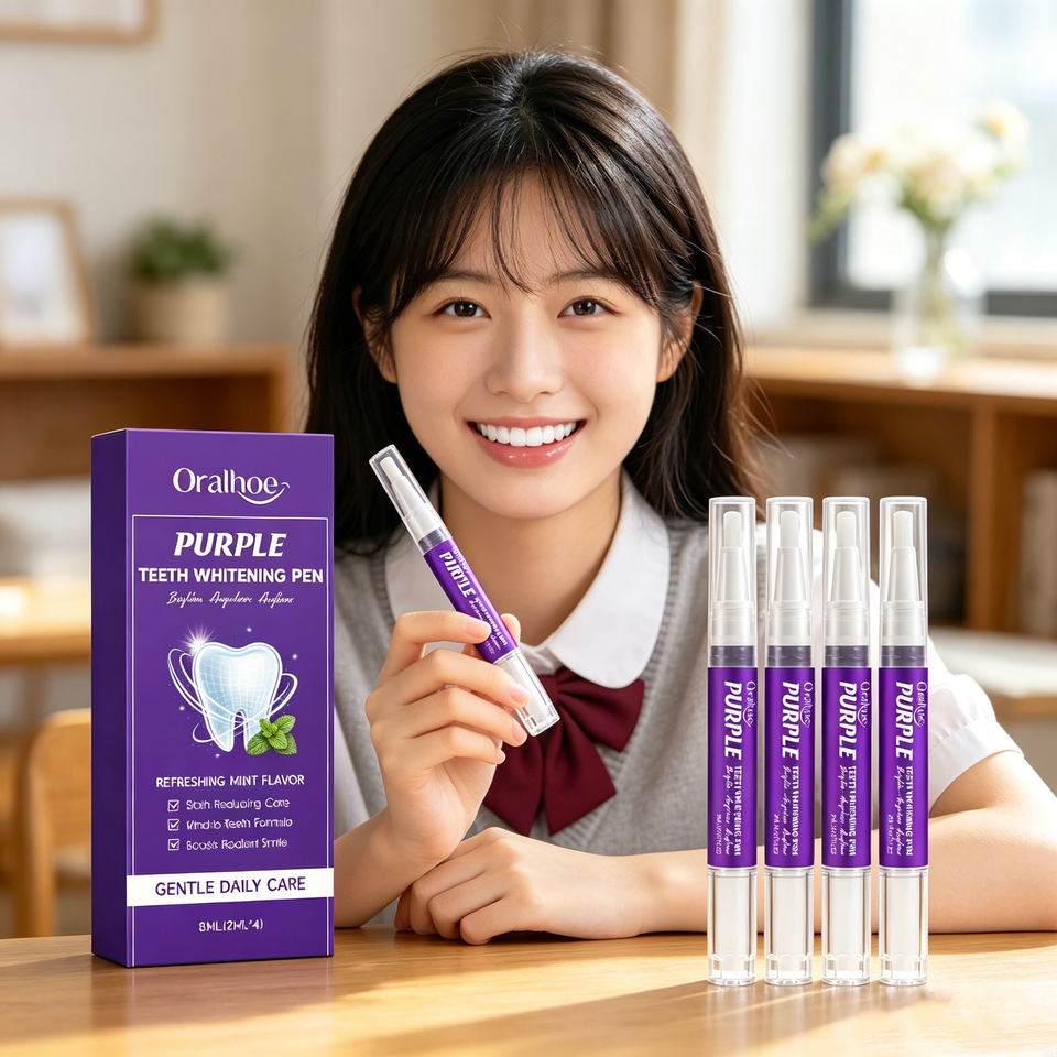 Mint Teeth Whitening Gel Pen Instant Brighten Teeth Non-sensitive Formula Safe for Enamel Long Lasting Fresh Mouth Care Product