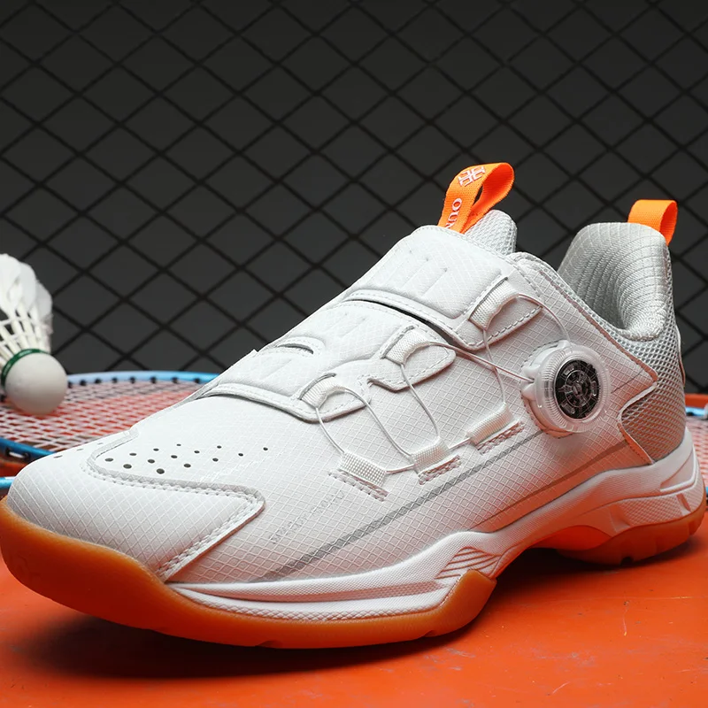 

Professional Badminton Shoes Women Men Badminton Sneakers Light Weight Table Tennis Shoes Luxury Tennis Sneakers