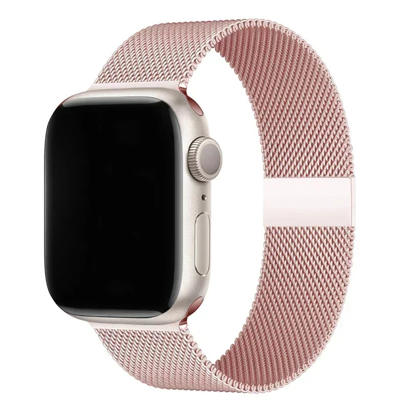 Milanese Loop Metal Strap for Apple Watch Bands - Stylish Stainless Steel Bracelet